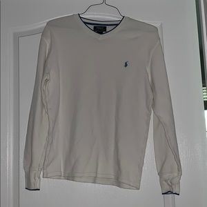 Long sleeve polo cardigan